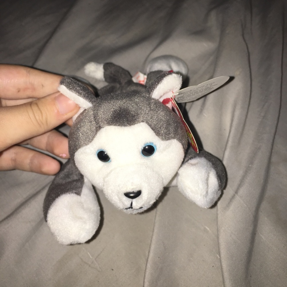 RARE Nanook beanie baby